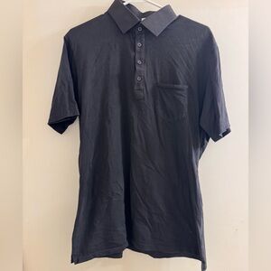 State & Liberty men’s black polo